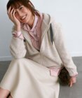 J.PRESS LADIES 【WEB限定カラーあり】パイルジャージー ジップアップ パーカー