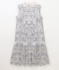 GRACE CONTINENTAL ラメオーナメントミニドレス