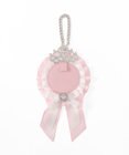 WEGO ティアラリボンロゼットキーホルダー