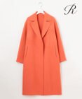 23区 L 【R(アール)】ウールメルトンリバー ロング ラップコート