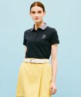 23区GOLF 【WOMEN】ハニカムライト鹿子 半そでポロシャツ