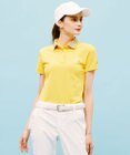 23区GOLF 【WOMEN】ハニカムライト鹿子 半そでポロシャツ