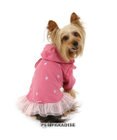 PET PARADISE ペットパラダイス パーカー 苺柄 《ピンク》 小型犬