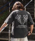 WEGO 【ユニセックス着用ITEM/MLサイズ展開】ブリーチヴィンテージグラフィックT（SS）