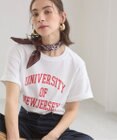 WEGO 【ANGIE VINTAGE】カレッジロゴプリントTee