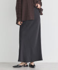 earth music&ecology ストレッチサテンスカート
