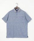 JOSEPH ABBOUD 【キングサイズ・吸水速乾】リネンハニカム ポロシャツ