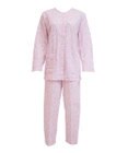 Wing 【数量限定　特別価格】 パジャマ 長袖 長ズボン 綿混(本体) キルトニット素材 保温性 あたたかい 前開きタイプ 丸首 レディース EP6910 ウイング／ワコール