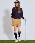 PW CIRCULUS 2025秋【手洗い洗濯可 / シーズン素材 / ストレッチ】【WOMEN】コーデュロイショーツ ゴルフウェア レディース