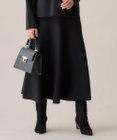 自由区 【セットアップ対応・洗える】ウールミラノフレア スカート