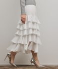 GRACE CONTINENTAL ティアードフリルスカート