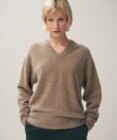 ATON ROYAL CASHMERE FUR | Ｖネックセーター