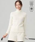 23区GOLF 【WOMEN】グランサーモリブ モックネック 保温性抜群なのに着膨れ感軽減 お出かけにも◎