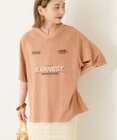 AMERICAN HOLIC ピグメントレーシングプリントTシャツ