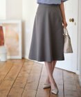 ANY SIS 【セットアップ対応】ビューティーツイルストレッチ フレアスカート