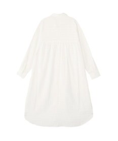 Green Parks シアーチェックシャツワンピース