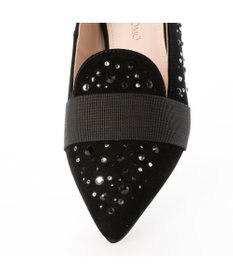 MODE ET JACOMO <MODE ET JACOMO>ラインストーン付きフラットパンプス