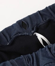 ANY KIDS パール×デニムニットスカッツ