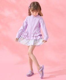 ANY KIDS 裾フリル ラッシュガード