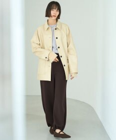 UNFILO L 【野呂佳代さん着用】BEAUTY FORM JERSEY イージーパンツ