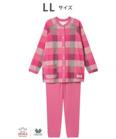 WACOAL パジャマ 【AVOCA×ワコール】 長袖 長ズボン 綿混(本体) レディース BDW746 /ワコール