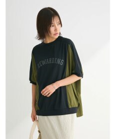 Green Parks ナイロンドッキングロゴチュニック