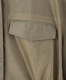 uncrave シアーオーガンジー ミリタリーブルゾン