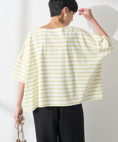 AMERICAN HOLIC バスクボーダー半袖プルオーバー