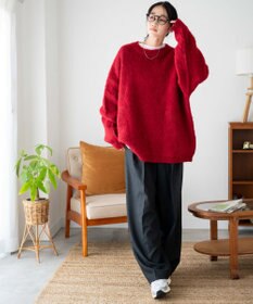 WEGO モヘアライクBIGプルオーバー