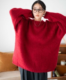 WEGO モヘアライクBIGプルオーバー