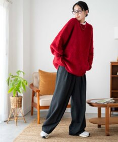 WEGO モヘアライクBIGプルオーバー