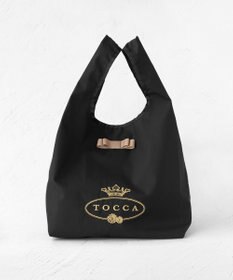 TOCCA 【WEB＆一部店舗限定】【折り畳み収納可能】POINT OF RIBBON ECOBAG エコバッグ