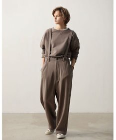 LENO SWEAT SALOPETTES スウェットサロペット