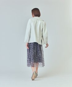 GRACE CONTINENTAL ラムレザーＰコート