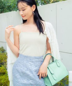 Wing カップ付きキャミソール ラク きれいなバストシルエット 綿混(身生地) 【シンクロブラトップ スリムストラップ】 ブラトップ 春 夏 ET1093 ウイング／ワコール