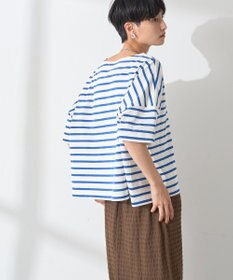 AMERICAN HOLIC バスクボーダー半袖プルオーバー