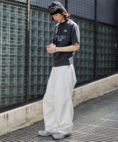 WEGO 【ユニセックス着用ITEM/SMLサイズ展開】イージーサーカスパンツ