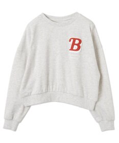 WEGO フォームプリントロゴスウェット