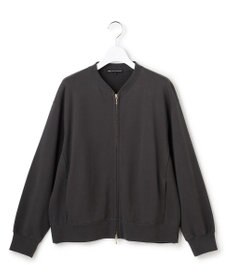 23区 【WEB＆一部店舗限定】クリアコットンテリー ダブルジップ ブルゾン