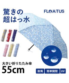 MOONBAT 【超撥水】フロータス (FLO(A)TUS) 折りたたみ傘 コットンフラワー 耐風