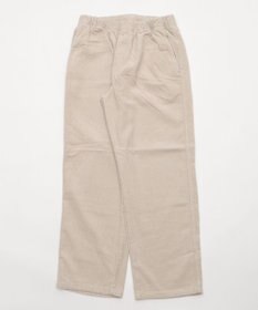 WEGO 【ユニセックス着用ITEM/ウエストゴム/SMLサイズ展開】コーデュロイイージーストレートパンツ