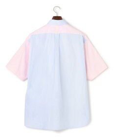 J.PRESS MEN 【J.PRESS ORIGINALS】【UNISEX】Crazy Oxford Half Sleeve Shirt / B.D. / Baggy-Fit