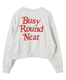 WEGO フォームプリントロゴスウェット