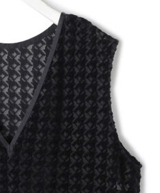 ICB L ハウンドトゥースフロッキーレース ワンピース