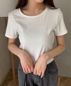 WEGO 【SMサイズ展開】コンパクトリブT