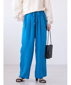 AMERICAN HOLIC 接触冷感リネンブレンドワイドパンツ