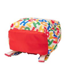 MIKI HOUSE HOT BISCUITS 【Mサイズ】 ロゴ総柄 リュック