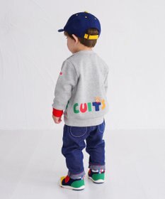 MIKI HOUSE HOT BISCUITS 【80-120cm】 立体ロゴ×キャラクタートレーナー