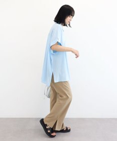 Green Parks タック入りオーバーサイズシャツ