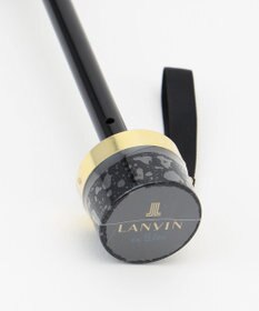 MOONBAT 【雨傘】ランバン　オン　ブルー (LANVIN en Bleu) リボン ハート ナイロンサテン 折りたたみ傘